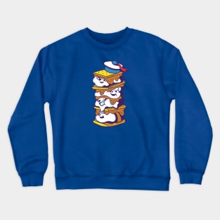 S'more Marshmallow Men! Crewneck Sweatshirt